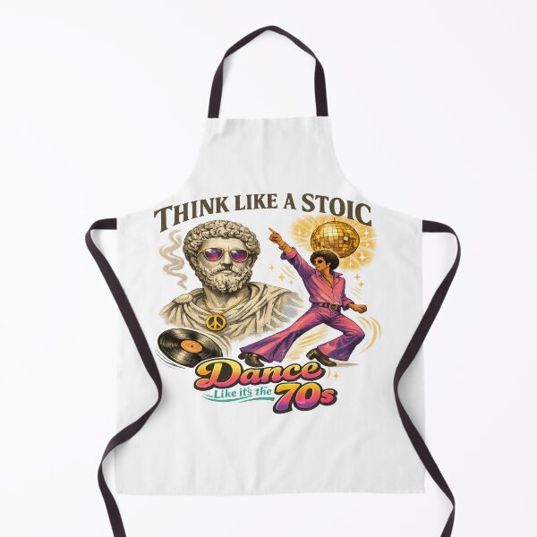 Item preview, Think Like a Stoic, Groove Retro designed and sold by Dresut.