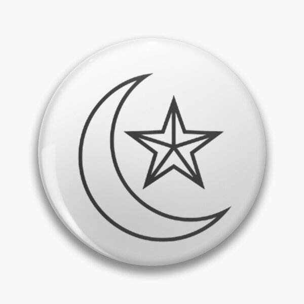 Item preview, Geometric Moon Star Merge - Modern Celestial Symbol designed and sold by pumsquare.