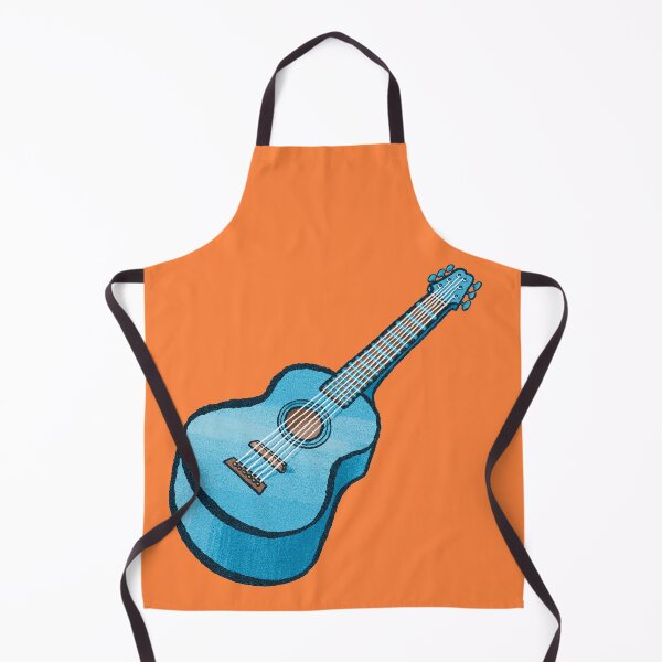 Item preview, Blue acoustic guitar  designed and sold by ElectronicCloud.