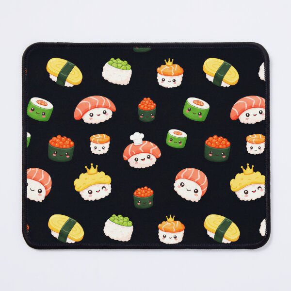 Item preview, Kawaii Sushi Pattern  designed and sold by Timegraf.