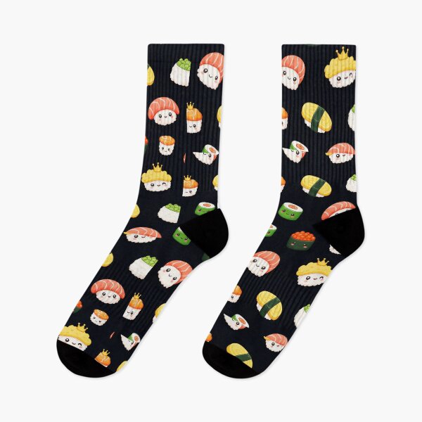 Artikelvorschau, Kawaii Sushi Muster entworfen und verkauft von Timegraf.