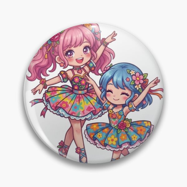 Item preview, Two girls designed and sold by PP&RAINBOW SHOP.
