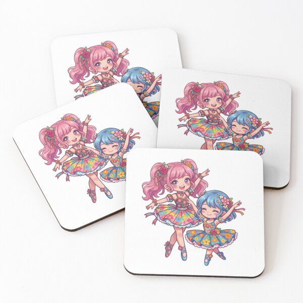 Item preview, Two girls designed and sold by PP&RAINBOW SHOP.