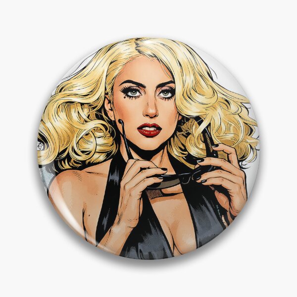 Item preview, Lady Gaga and her glasses (fan art) designed and sold by PopCultureAndStuff.