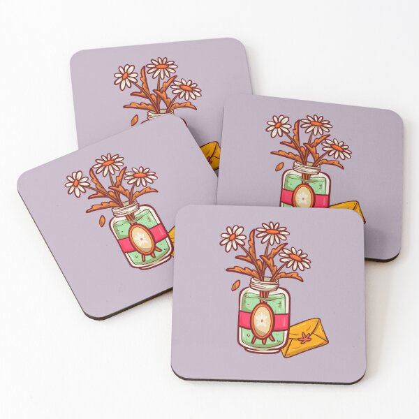 Item preview,  Orange Flower Vase with an Envelope Illustration designed and sold by nada-art.