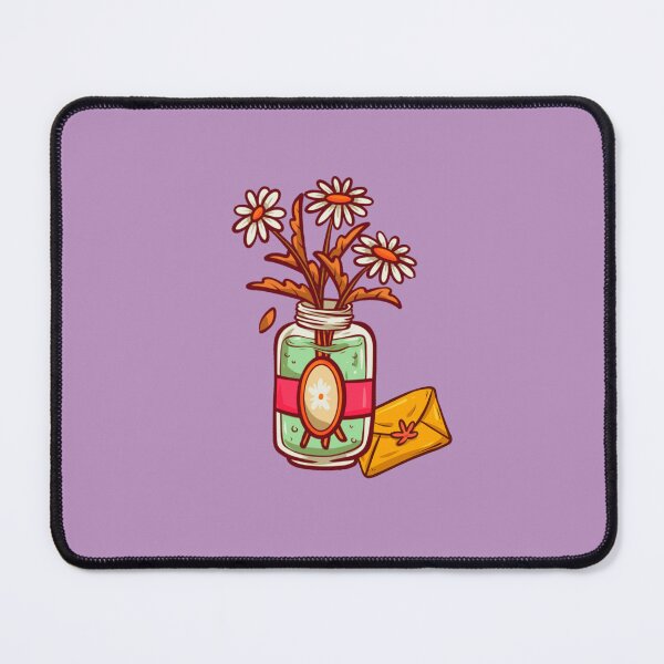 Item preview, Orange Flower Vase with an Envelope Illustration designed and sold by nada-art.