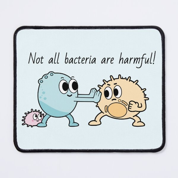 Item preview, Cute Treg Cell - Not all bacteria are harmful! designed and sold by MicroMarket.