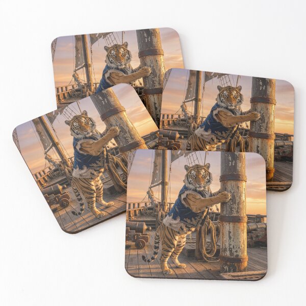 Item preview, Tiger Pirate Heads Up to the Crow's Nest designed and sold by Tridentulus.