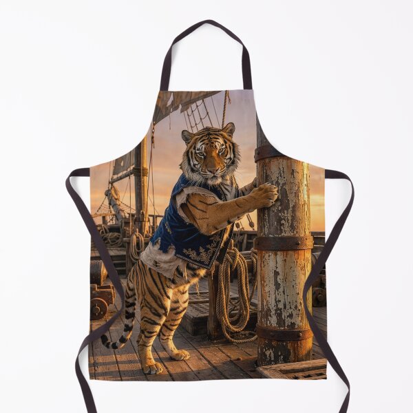 Item preview, Tiger Pirate Heads Up to the Crow's Nest designed and sold by Tridentulus.