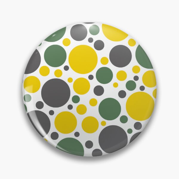 Item preview, Mid-Century Modern Dot Pattern In Green And Yellow designed and sold by DEC02.