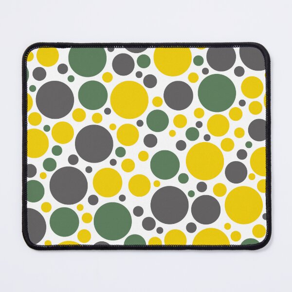 Item preview, Mid-Century Modern Dot Pattern In Green And Yellow designed and sold by DEC02.