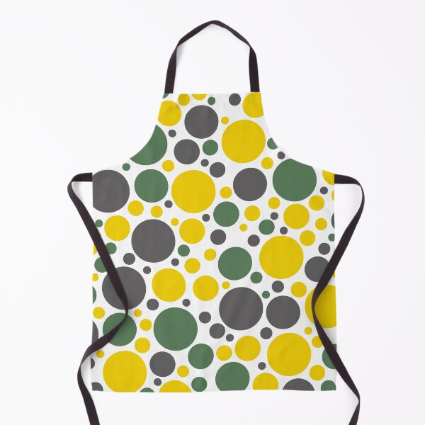 Item preview, Mid-Century Modern Dot Pattern In Green And Yellow designed and sold by DEC02.