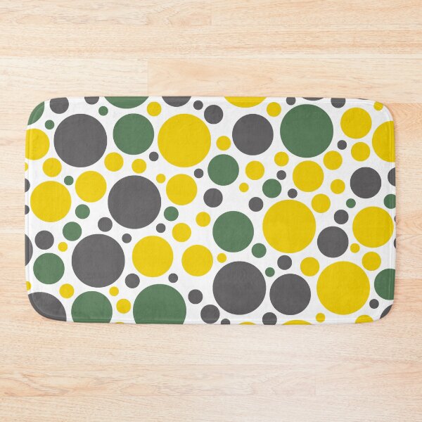 Item preview, Mid-Century Modern Dot Pattern In Green And Yellow designed and sold by DEC02.