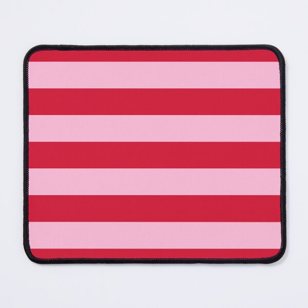 Item preview, Medium RED and  COTTON CANDY PINK Horizontal STRIPES designed and sold by RachelMacht.