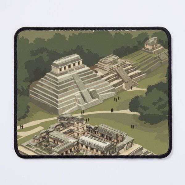 Item preview, Retro T-shirt Palenque Chiapas Mexico designed and sold by Fernando Abitia.