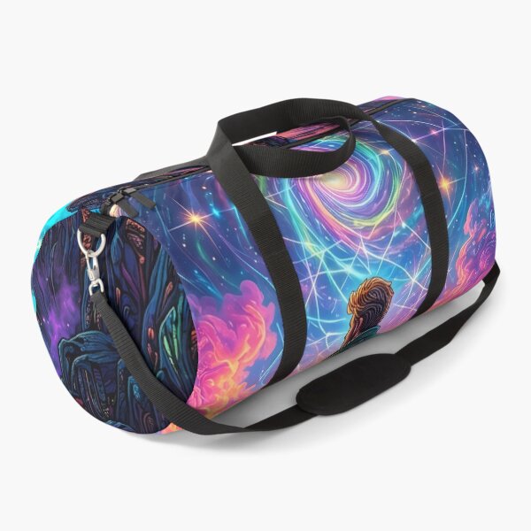 Item preview, Wanderer above the Sea of Fog - Caspar David Friedrich Psychedelic Art designed and sold by Lucid Dream Pixel.