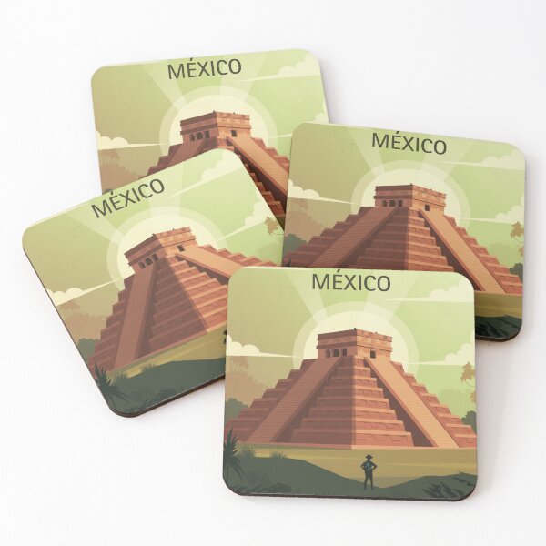 Item preview, Retro T-shirt Chichen Itza Kukulcan Mexico designed and sold by Fernando Abitia.