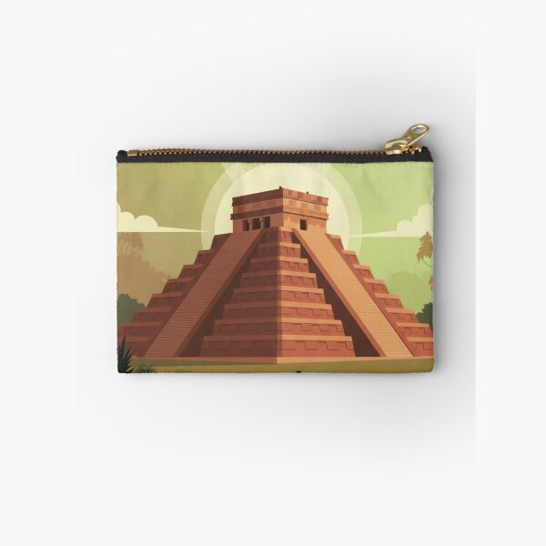 Item preview, Retro T-shirt Chichen Itza Kukulcan Mexico designed and sold by Fernando Abitia.