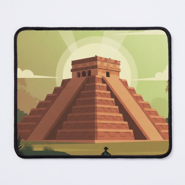 Item preview, Retro T-shirt Chichen Itza Kukulcan Mexico designed and sold by Fernando Abitia.