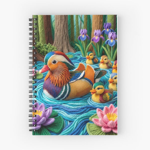 Item preview, Yarn Mandarin Duck and Yarn Ducklings designed and sold by Tridentulus.
