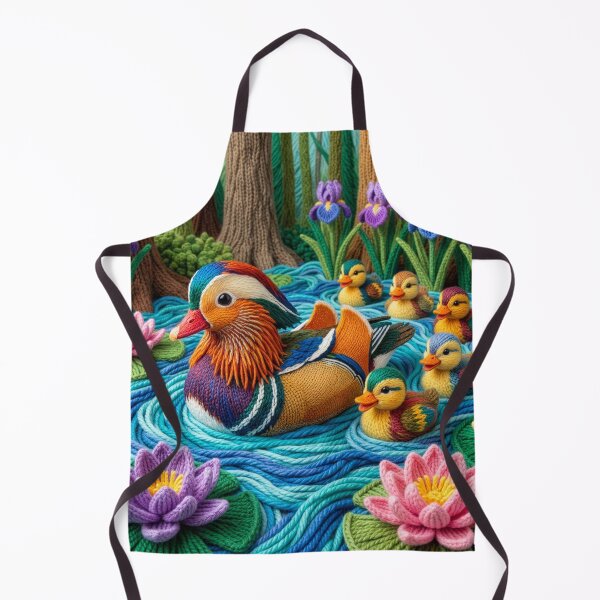 Item preview, Yarn Mandarin Duck and Yarn Ducklings designed and sold by Tridentulus.