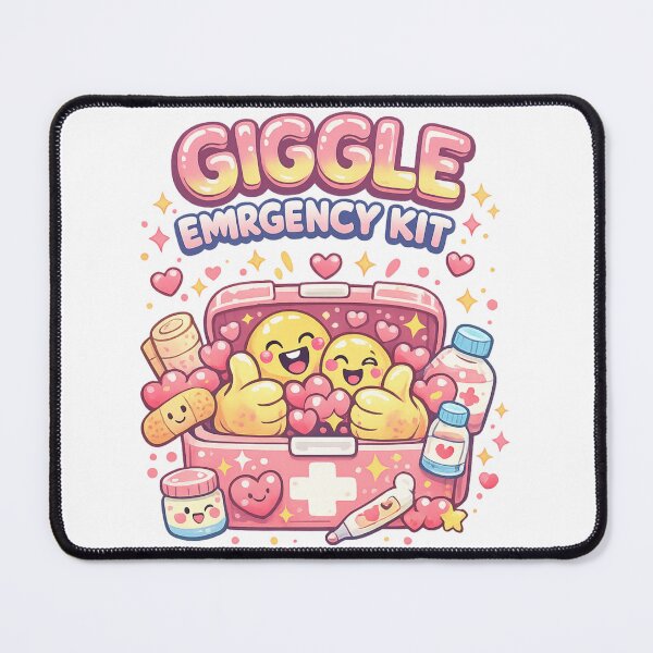 Item preview, Giggle Emergency Kit – Kawaii First Aid designed and sold by AleksKos.