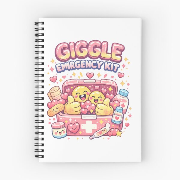 Item preview, Giggle Emergency Kit – Kawaii First Aid designed and sold by AleksKos.