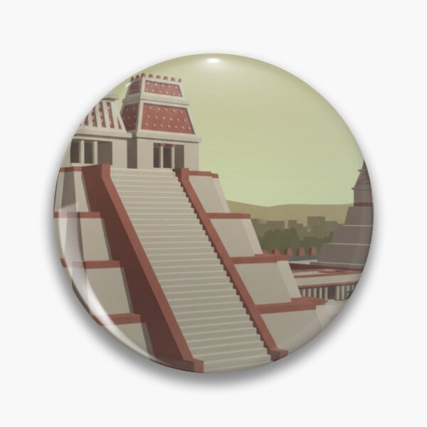 Item preview, Camiseta Retro Templo Mayor Tenochtitlan CDMX designed and sold by Fernando Abitia.
