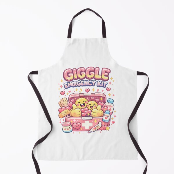 Item preview, Giggle Emergency Kit – Kawaii First Aid designed and sold by AleksKos.