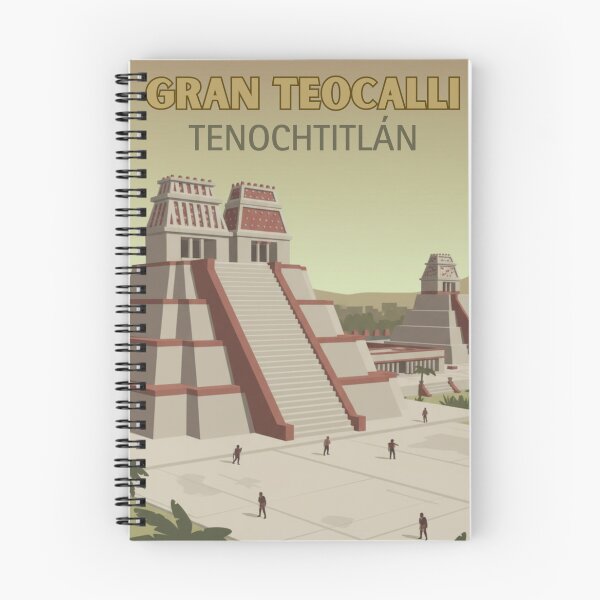 Item preview, Retro T-shirt Templo Mayor Tenochtitlan CDMX designed and sold by Fernando Abitia.