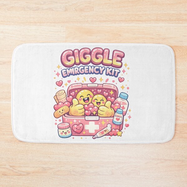 Item preview, Giggle Emergency Kit – Kawaii First Aid designed and sold by AleksKos.
