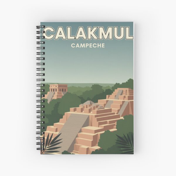 Item preview, Great Pyramid of Calakmul Vintage Style designed and sold by Fernando Abitia.