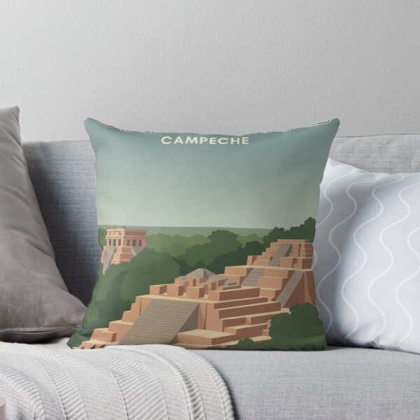 Item preview, Great Pyramid of Calakmul Vintage Style designed and sold by Fernando Abitia.