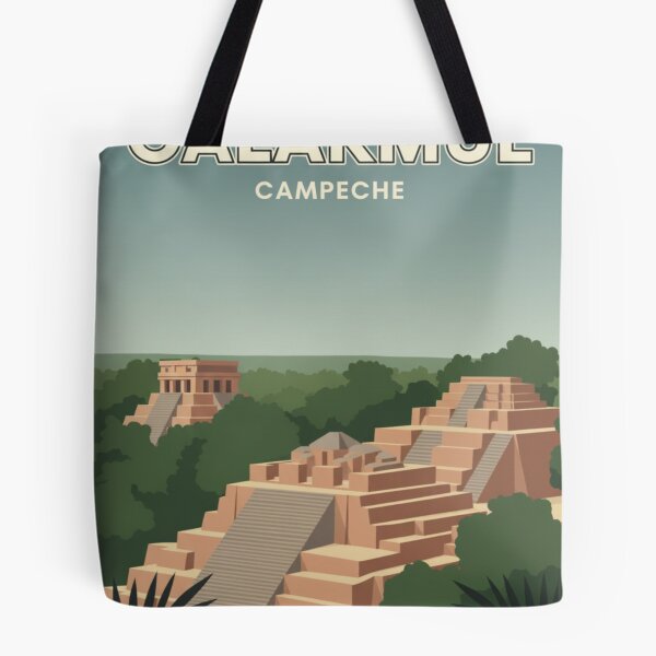 Item preview, Great Pyramid of Calakmul Vintage Style designed and sold by Fernando Abitia.