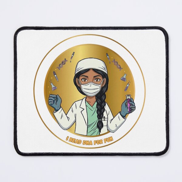 Item preview, I read DNA for fun (geneticist) designed and sold by Nurse Eve.