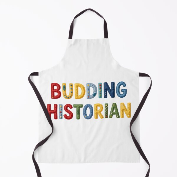 Item preview, BUDDING HISTORIAN - IN COLORFUL FAUX LETTERING designed and sold by AlexOBrienArt.