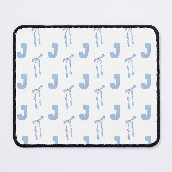 Item preview, Watercolor Blue Bow Letter J Phone Case Aesthetic Gift for Her Mom, Coquette Blue Bow Monogram J Blanket Cozy Gift for Her, Letter J Blue Bow Journal Graduation Gift for Her and Girls designed and sold by VivaFy.