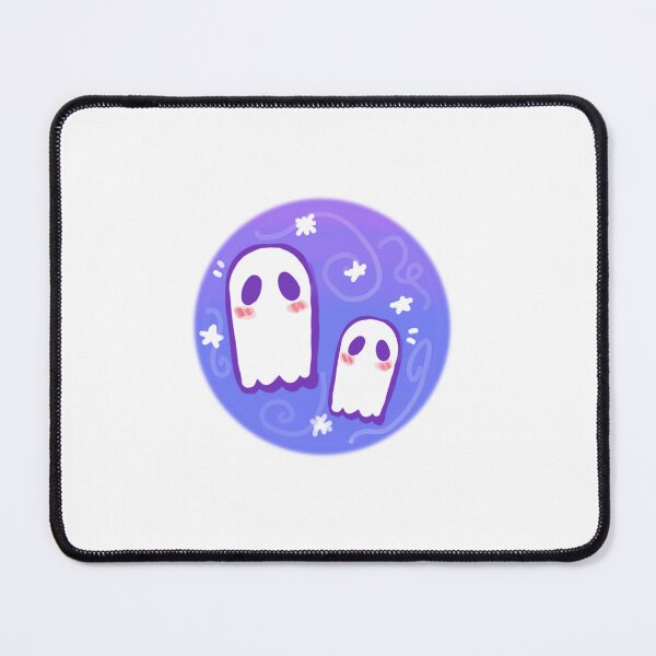 Item preview, cute ghosts purple stars designed and sold by Pindakaasje.