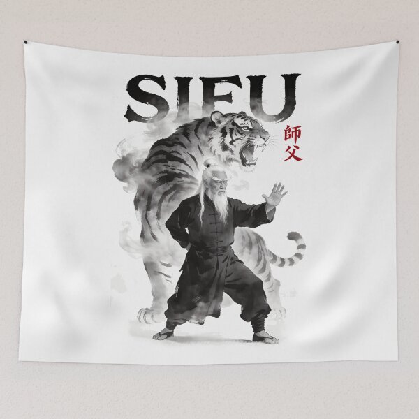 Item preview, Sifu Bak Mei and Tiger designed and sold by 8FistsofTees.