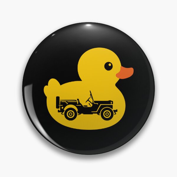 Item preview, Vintage 1940s Military MB SUV Silhouette with Rubber Duck designed and sold by Off-Road-Zone.