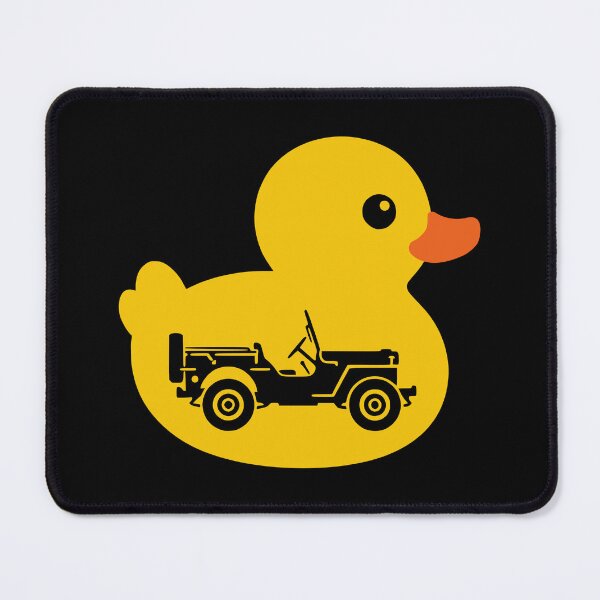 Item preview, Vintage 1940s Military MB SUV Silhouette with Rubber Duck designed and sold by Off-Road-Zone.
