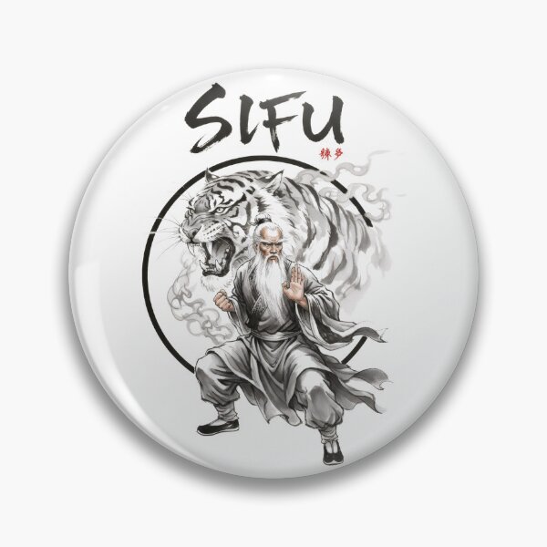 Item preview, Sifu and Tiger designed and sold by 8FistsofTees.