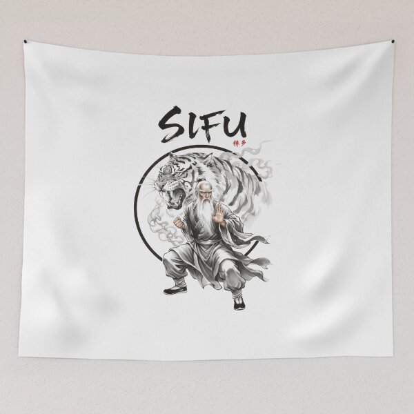 Item preview, Sifu and Tiger designed and sold by 8FistsofTees.