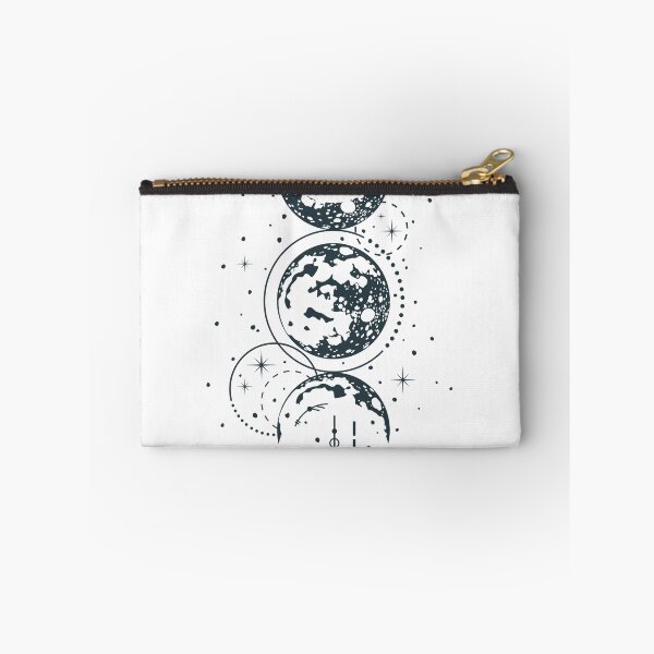 Item preview, Celestial Triple Goddess Moon Phases - Minimalist Sacred Geometry Moon Art designed and sold by lucidfrog.