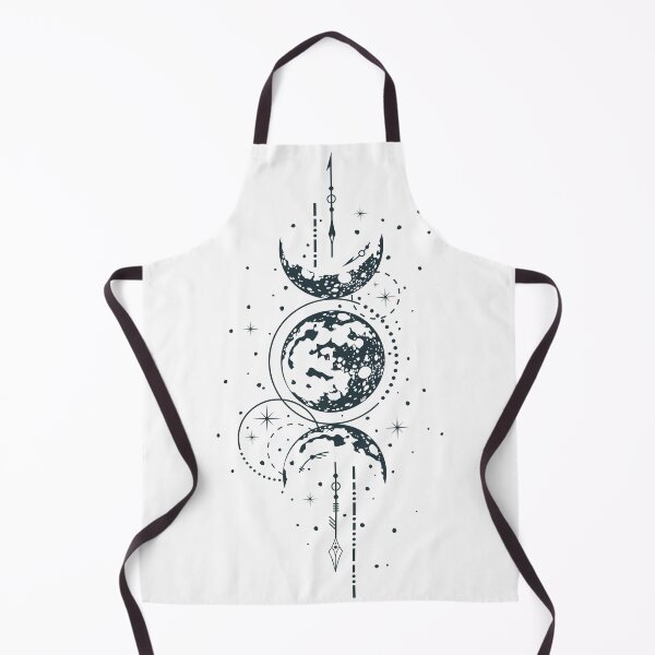 Item preview, Celestial Triple Goddess Moon Phases - Minimalist Sacred Geometry Moon Art designed and sold by lucidfrog.