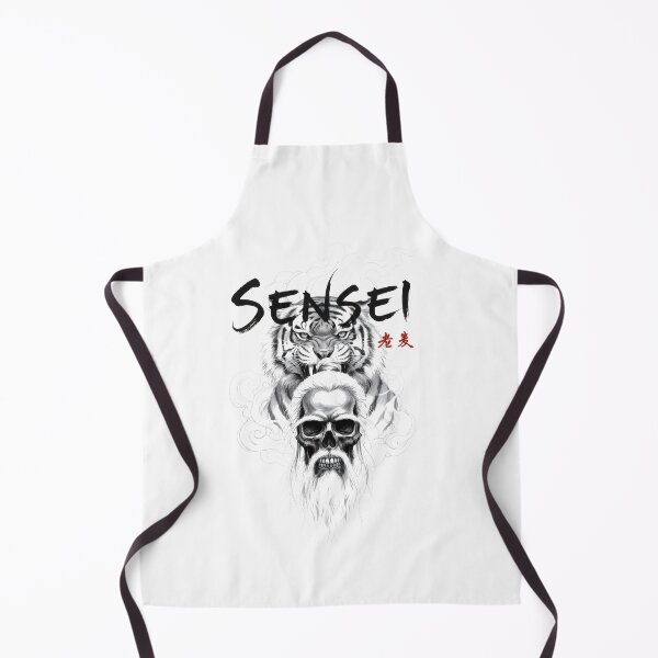 Item preview, Sensei Skull and Tiger designed and sold by 8FistsofTees.