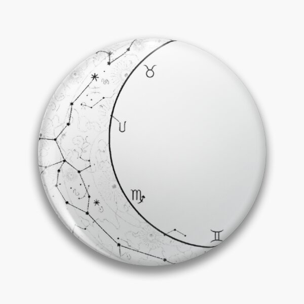 Item preview, Zodiac Constellation Moon - Astrology Star Map Art designed and sold by pumsquare.