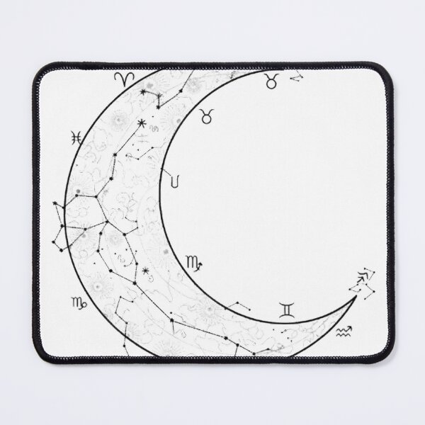 Item preview, Zodiac Constellation Moon - Astrology Star Map Art designed and sold by pumsquare.