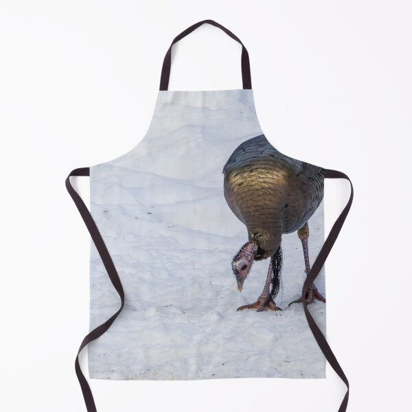 Item preview, Wild Turkey Feeding in Snow at Pinery Provincial Park, Ontario designed and sold by jrtwynam.
