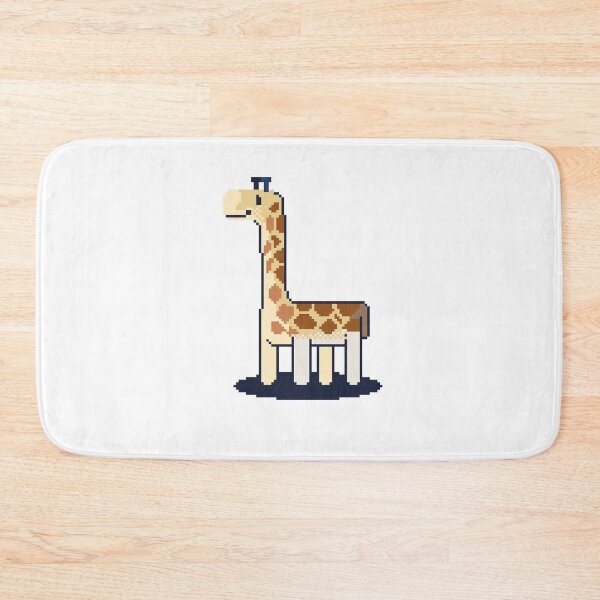 Item preview, Giraffe Pixel Art designed and sold by Ekira Pop Pixel.
